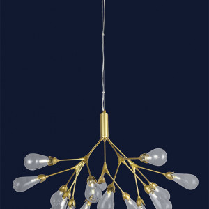 Люстра 918LP268-15 GD+CL Люстра 918LP268-15 GD+CL