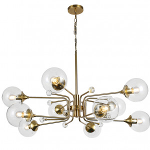 Люстра 752L7735-10 BRZ+CL