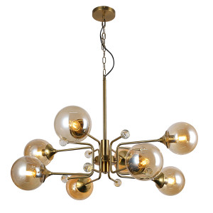 Люстра 752L7735-8 BRZ+BR