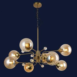 Люстра 752L7735-8 BRZ+BR