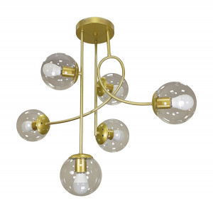 Люстра 752L7914-6 GD+CL