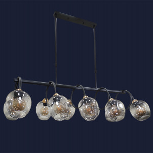 Люстра 752L7915-10 BK+BK