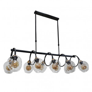 Люстра 752L7915-10 BK+CL