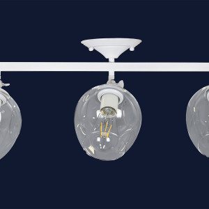 Люстра 756XPR0231F-3 WH+CL Люстра 756XPR0231F-3 WH+CL