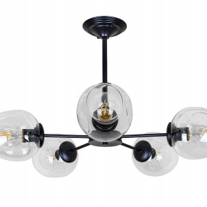 Люстра 752F0231-5 BK+CL