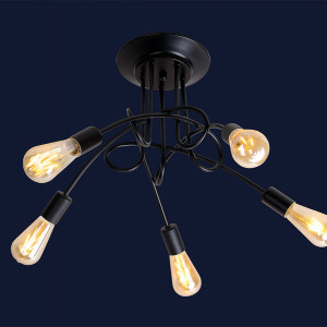 Люстра 761BZ05-5 BK