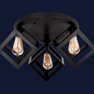 Люстра 756XPR160F-3 BK (400)