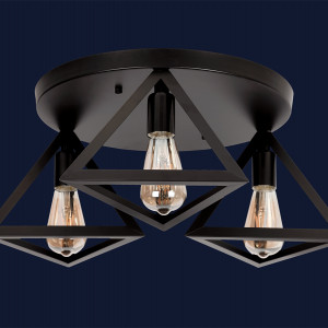 Люстра 756XPR220F-3 BK (400)