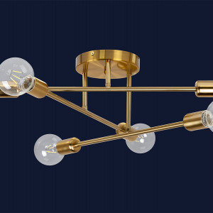 Люстра 761J2010-6 BRZ