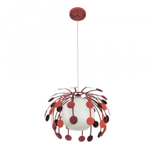 Підвісний світильник 7073009-1 червоний Підвісний світильник 7073009-1 червоний