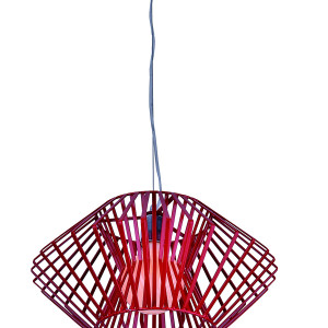 Підвісний світильник 7076389-1 червоний