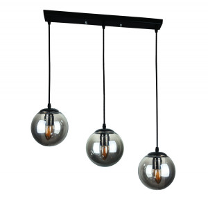 Підвісний світильник 756PR150F-3 BK+BK (500)