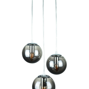 Підвісний світильник 756PR150F-3 CR+BK (240)