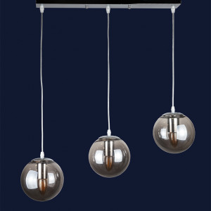 Підвісний світильник 756PR150F-3 CR+BK (500)