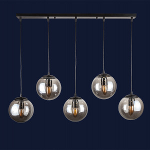 Підвісний світильник 756PR150F-5 BK+BK (700)