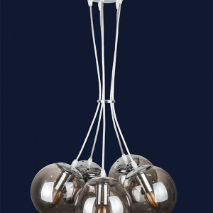 Підвісний світильник 756PR150F-5 CR+BK