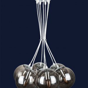 Підвісний світильник 756PR150F-7 CR+BK