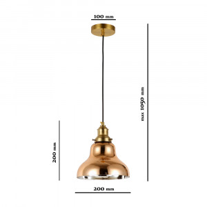Підвісний світильник 91602-1 RGD