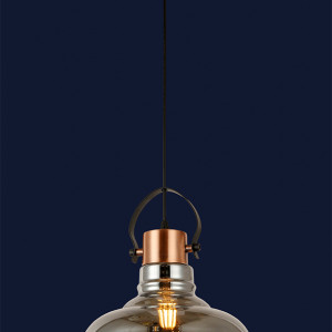 Підвісний світильник 91633-1 BK