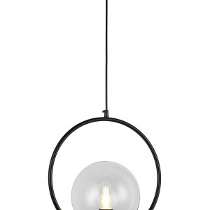 Підвісний світильник 9163620-1 BK+CL