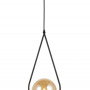 Підвісний світильник 9163725-1 BK+BR