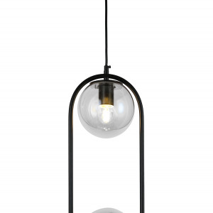 Підвісний світильник 91638-2 BK+CL