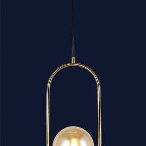 Підвісний світильник 91639-1 BRZ+BR