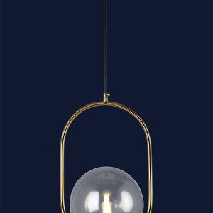 Підвісний світильник 91640-1 BRZ+CL