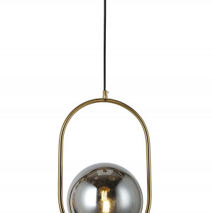 Підвісний світильник 91640-1 BRZ+BK