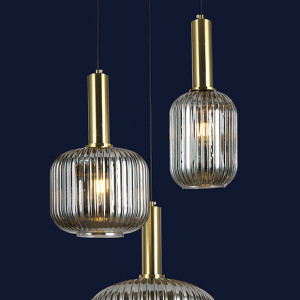 Підвісний світильник 9163811-3 BRZ+BK