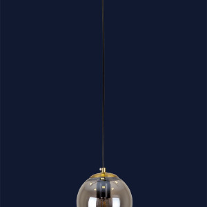 Підвісний світильник 756PR150F-1 BRZ+BK