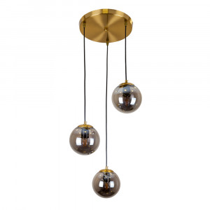 Підвісний світильник 756PR150F-3 BRZ+BK (300)