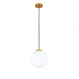 Підвісний світильник 756glass200F-1 BRZ+WH