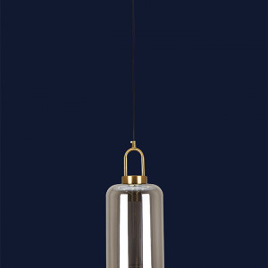 Підвісний світильник 761J2037-1 BRZ+BK