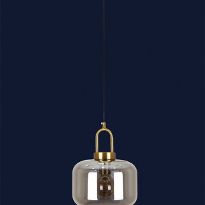 Підвісний світильник 761J2038-1 BRZ+BK