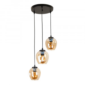 Підвісний світильник 756PR0231F-3 BK+BR (300)