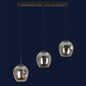 Підвісний світильник 756PR0231F-3 BK+BK (500)