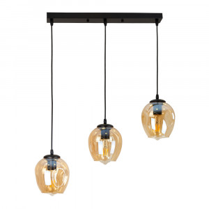 Підвісний світильник 756PR0231F-3 BK+BR (500)