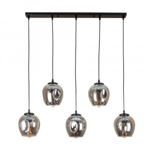 Підвісний світильник 756PR0231F-5 BK+BK (700)