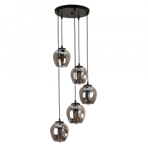 Підвісний світильник 756PR0231F-5 BK+BK (300)