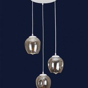 Підвісний світильник 756PR0231F-3 WH+BK (300)