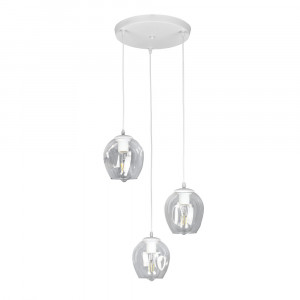Підвісний світильник 756PR0231F-3 WH+CL (300)