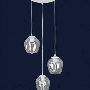 Підвісний світильник 756PR0231F-3 WH+CL (300)
