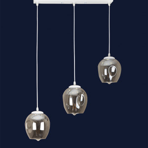 Підвісний світильник 756PR0231F-3 WH+BK (500)