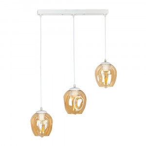 Підвісний світильник 756PR0231F-3 WH+BR (500)