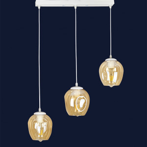 Підвісний світильник 756PR0231F-3 WH+BR (500)