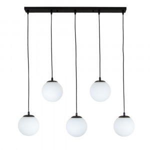 Підвісний світильник 756PR150F-5 BK+WH (700)