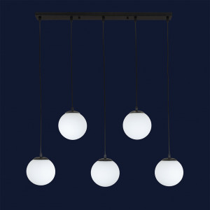 Підвісний світильник 756PR150F-5 BK+WH (700)