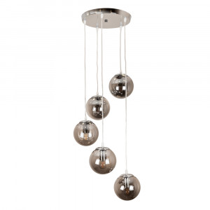 Підвісний світильник 756PR150F-5 CR+BK (290)