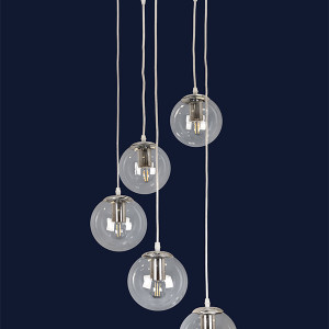 Підвісний світильник 756PR150F-5 CR+CL (290)